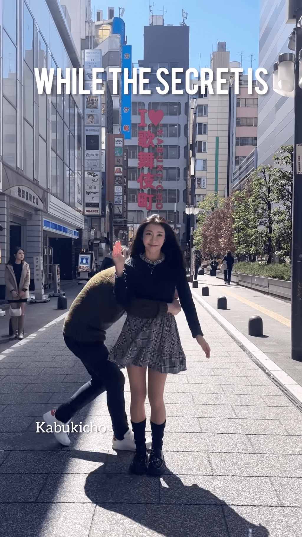 利穎怡昨晚即刻貼出與老公在日本拍攝的短片放閃澄清。