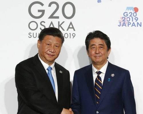 憂慮美國簽署涉港法案,習近平或未能按原定計劃訪日。AP資料圖片