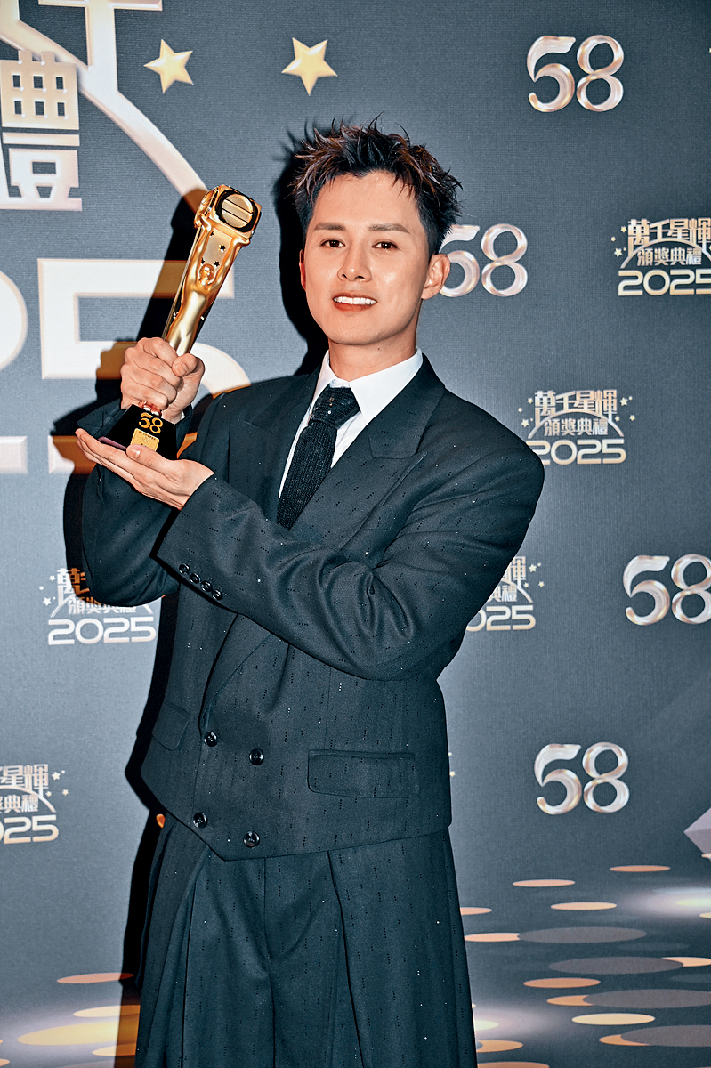 何广沛坦言没料到得奖，感觉不真实。