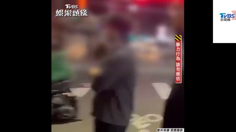溫翠蘋事後曾對警方指，打她的男子是「丈夫」。（TVBS圖片）