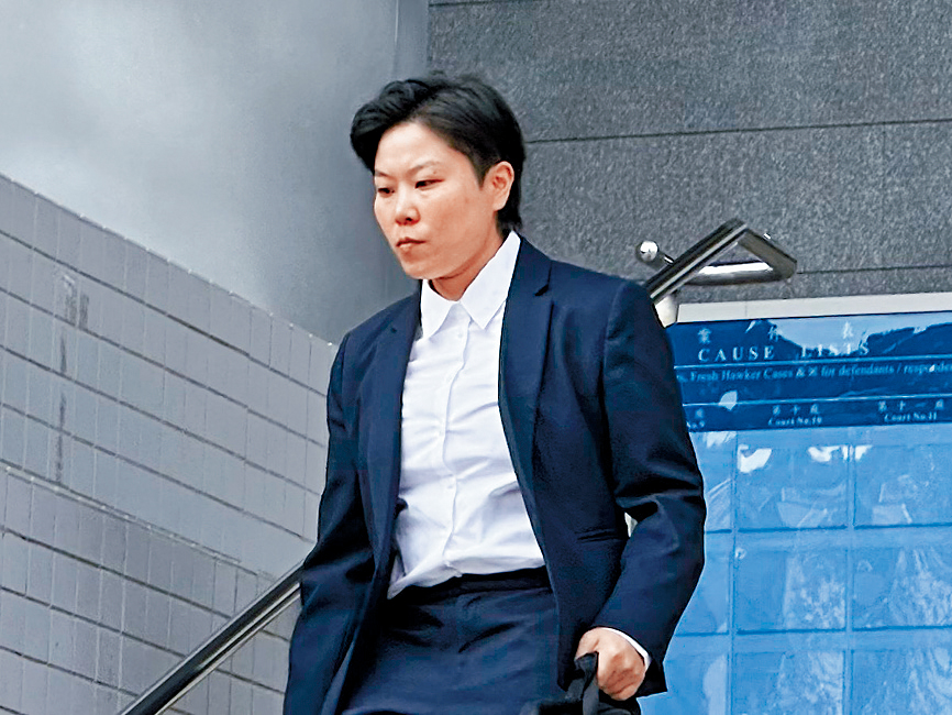 女偵緝警員劉穎恩昨出庭作供。