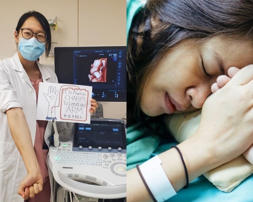 Dr Diana表示平均每年都會到遇到3、4位孕婦,需要輸10包以上的血。