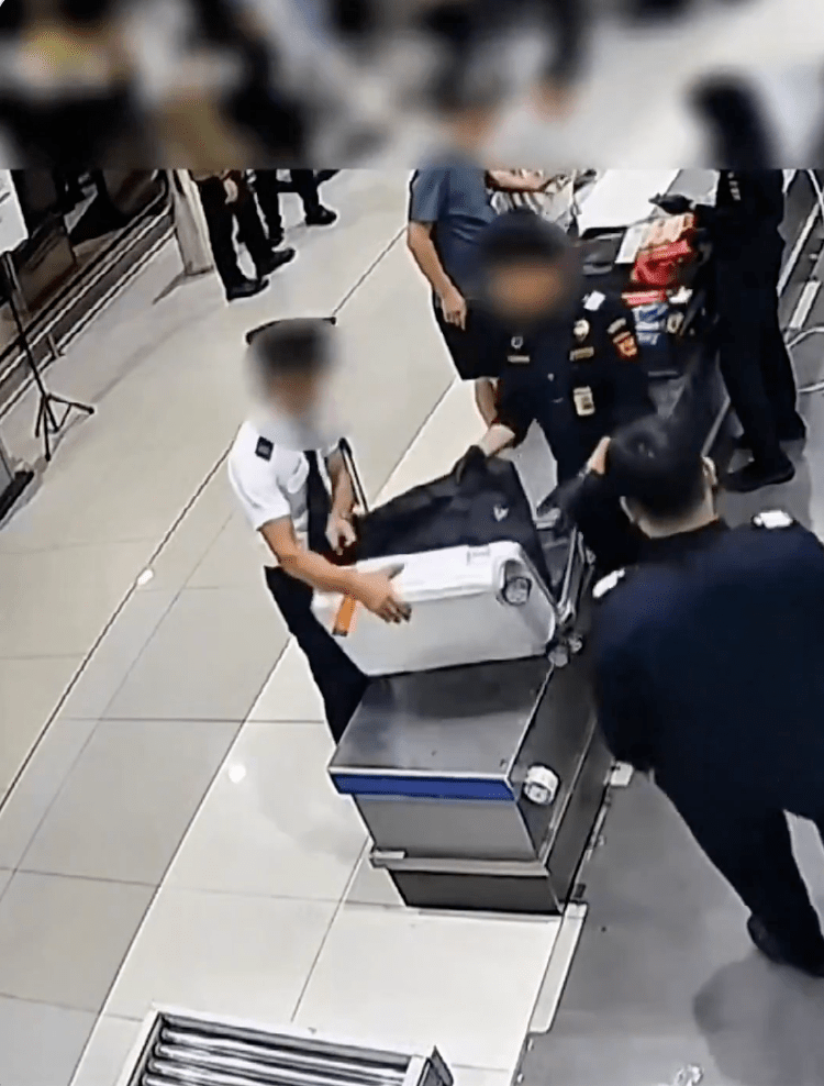 岂料最终仍被敏锐的海关人员拦下进行抽查 岂料最终仍被敏锐的海关人员拦下进行抽查