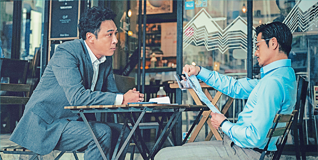 ■城城與吳鎮宇相隔22年再度合作。 ■城城與吳鎮宇相隔22年再度合作。