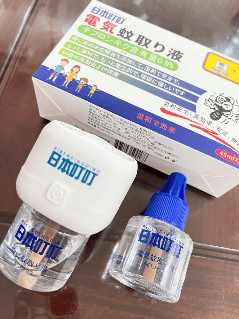 “日本叮叮”蚊香液。