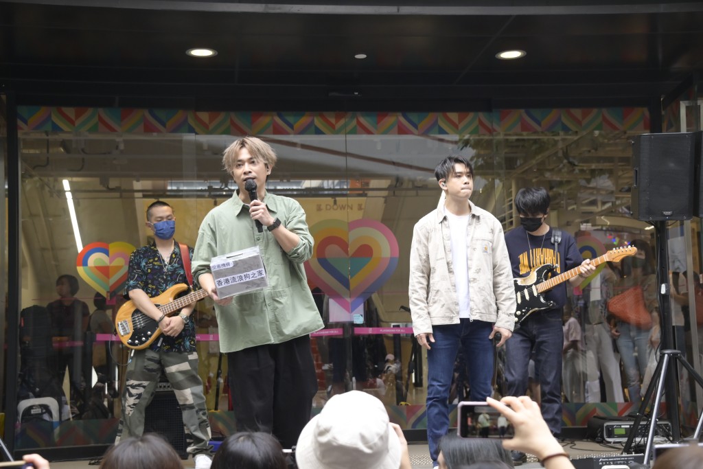 中環街市開唱。