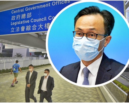 聶德權(小圖)指公務員享有基本法下各種言論及集結自由。資料圖片