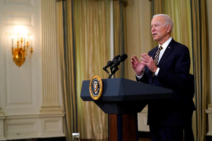 拜登準備作出重大科技部署計劃。(AP圖片)