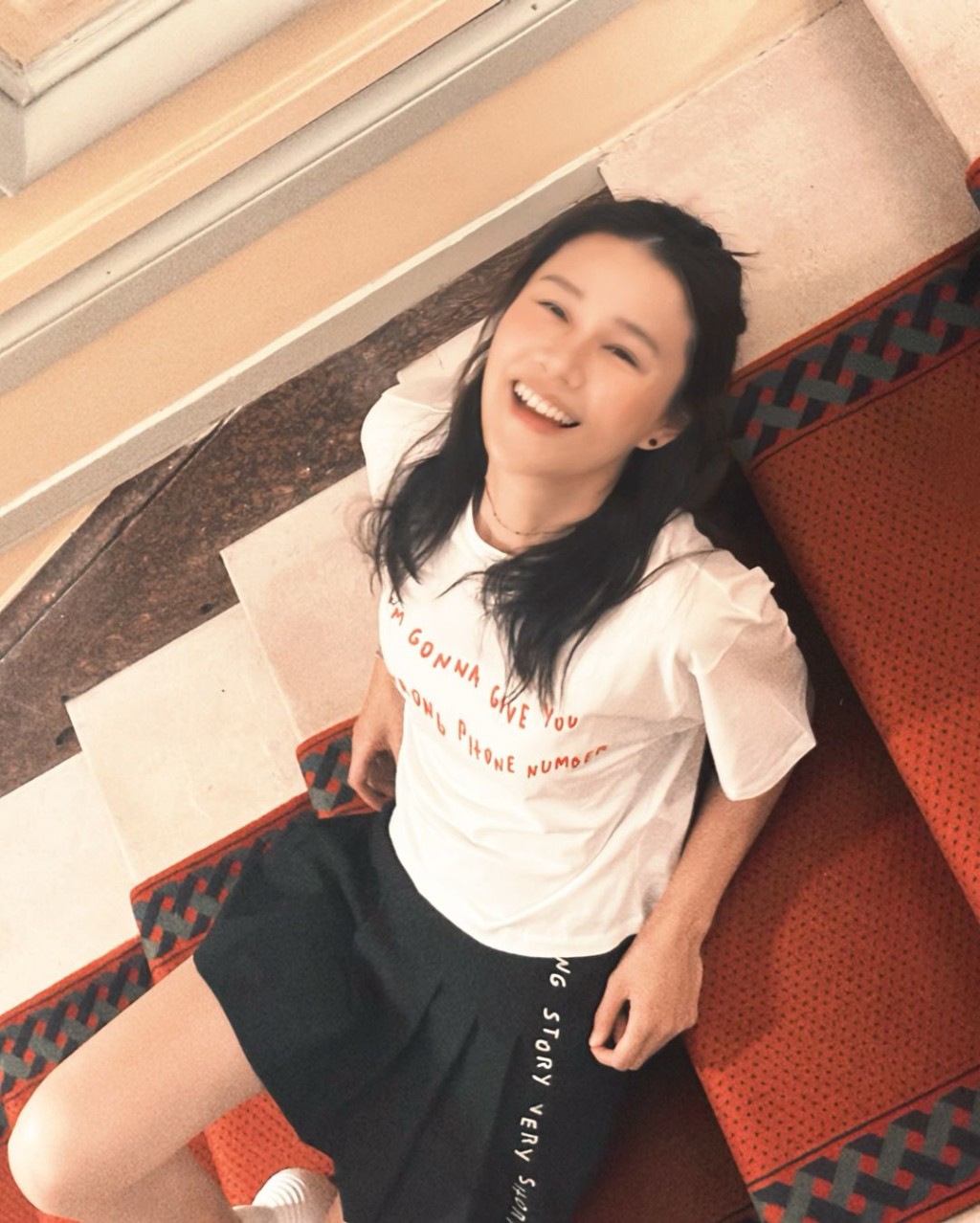 不過兩公婆就未有正面回應是否有好消息，只是避重就輕地指夫婦二人都抱持隨緣、順其自然的態度。