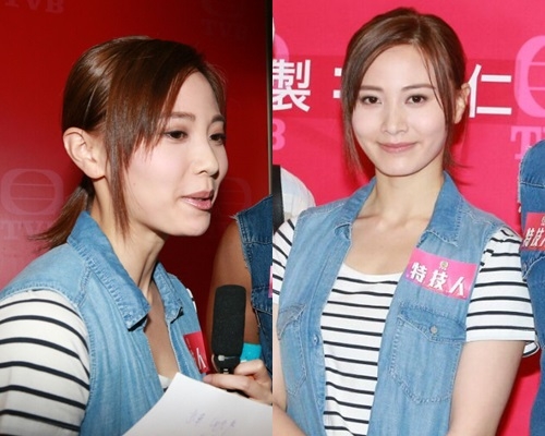 朱晨麗不怕演飛車、跳樓及爆樽等戲份出事。
