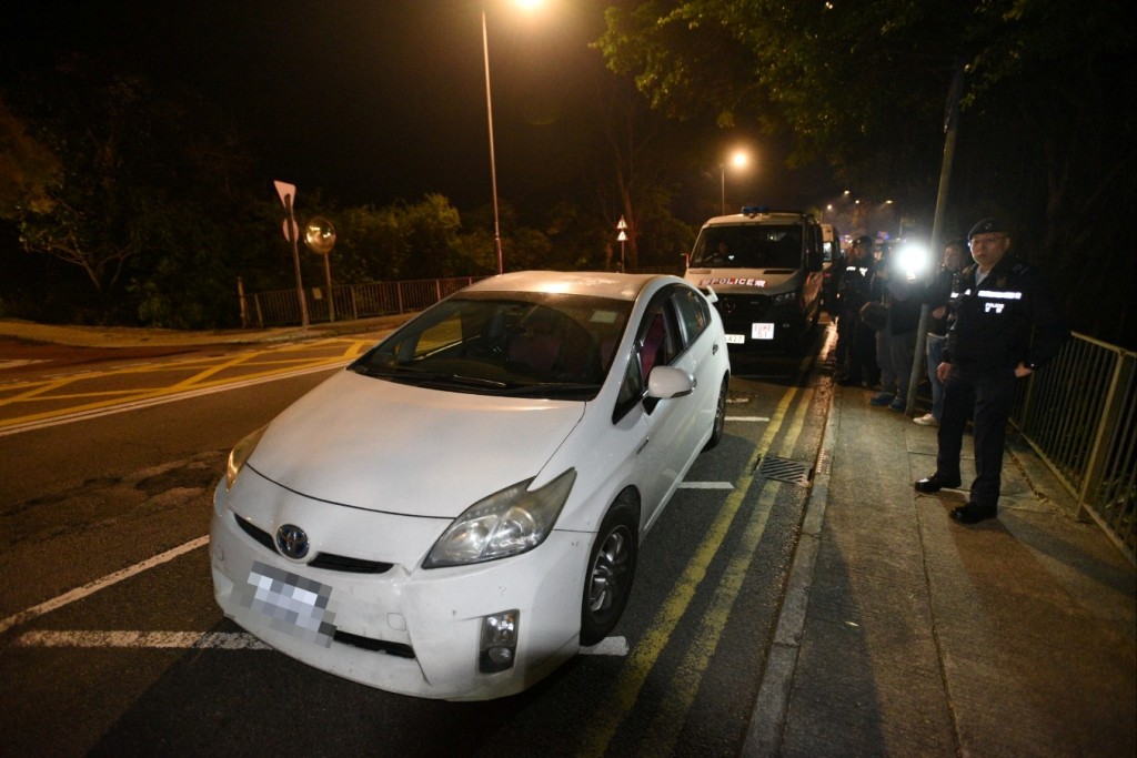 涉事毒品快餐車。尹敬堂攝