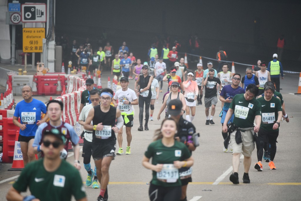 香港马拉松。资料图片