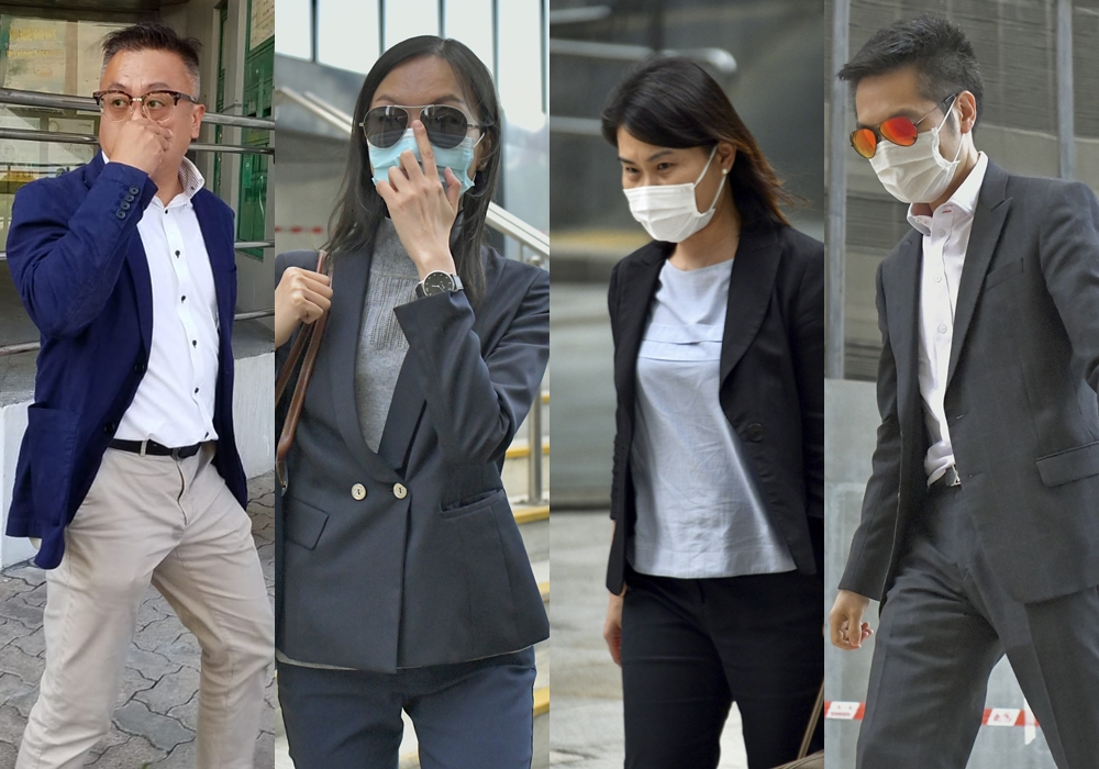 左起:李易明、黃淑安、陳麗兒、麥光耀。 資料圖片