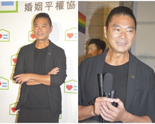 鄧達智只有黑衫,出入都會被鄰居問去邊。
