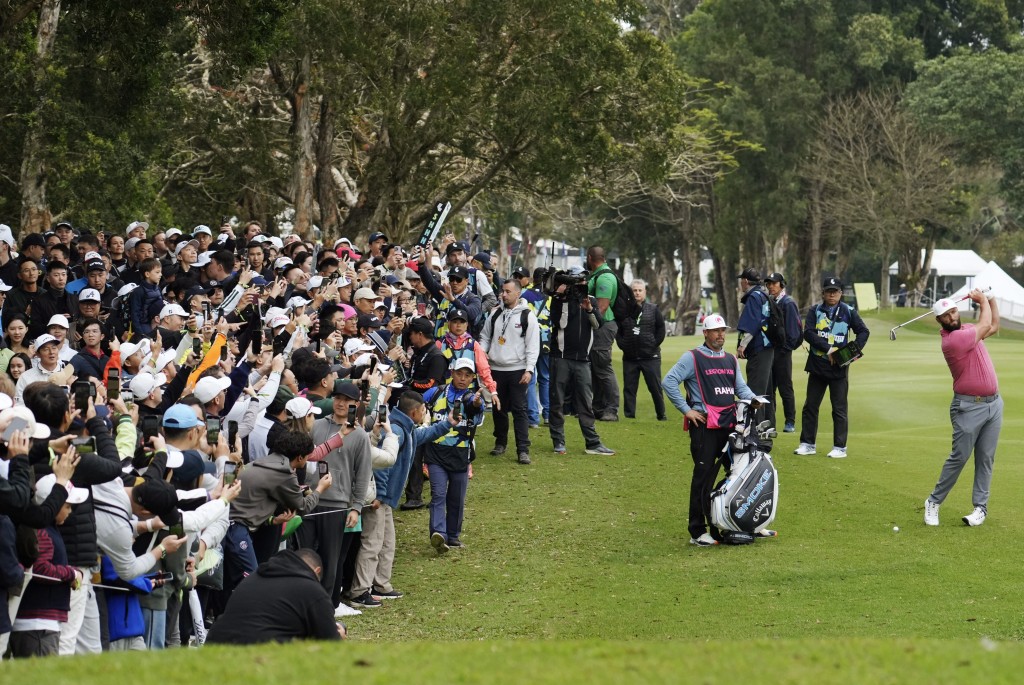 年3月举行的「LIV Golf 2024香港站」赛事吸引了来自37个国家及地区的旅客来港观赛，创下入场人次纪录。资料图片