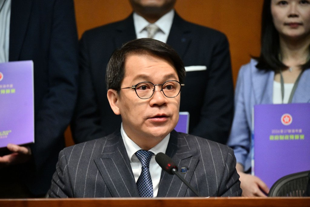 民建聯陳克勤。資料圖片