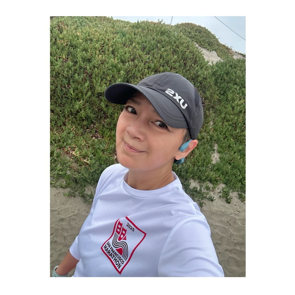 楊婉儀近年愛上跑步,外貌亦越來越年青。 楊婉儀近年愛上跑步,外貌亦越來越年青。