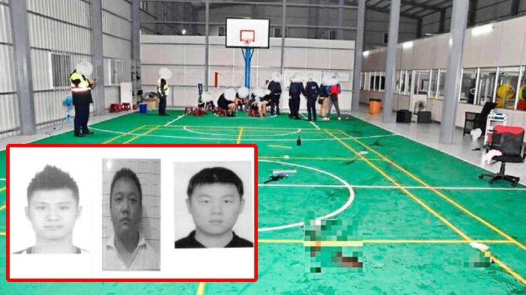 網民自發將台中打手基地案中的3名殺人潛逃犯的照片公開。中時