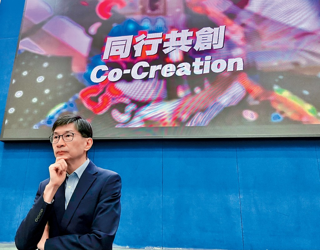 回望社聯工作，蔡海偉指滿足歡樂多於失望遺憾。
