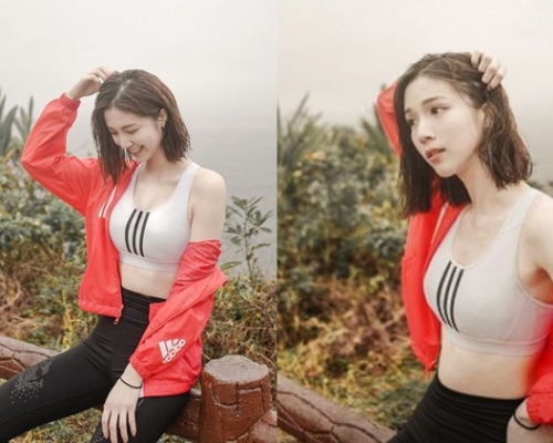 陈晓华雨天行山不忘打卡呃Like。