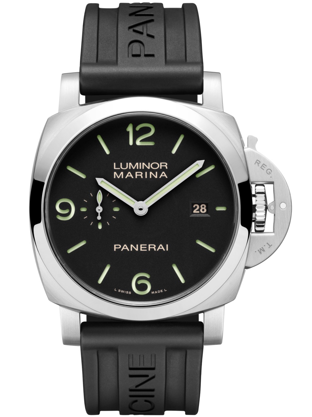 Panerai Luminor Marina PAM03312,錶殼:44mm AISI 316LVM - 1.4441 / 不鏽鋼 / 機芯:P.980自動 / 售價:$67,200。 Panerai Luminor Marina PAM03312,錶殼:44mm AISI 316LVM - 1.4441 / 不鏽鋼 / 機芯:P.980自動 / 售價:$67,200。