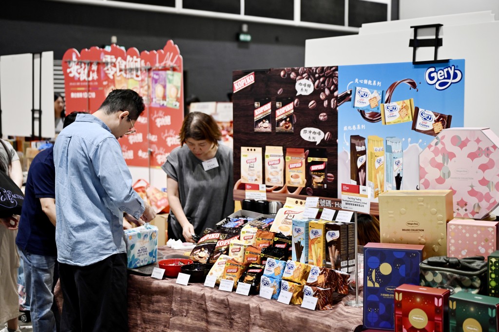 美食博覽等五項展覽將於本月13日下星期四起開幕，有超過30個國家及地區、超過1850家展商參與。劉駿軒攝