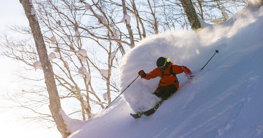 留壽都村滑雪場備受外國遊客歡迎。網上圖片