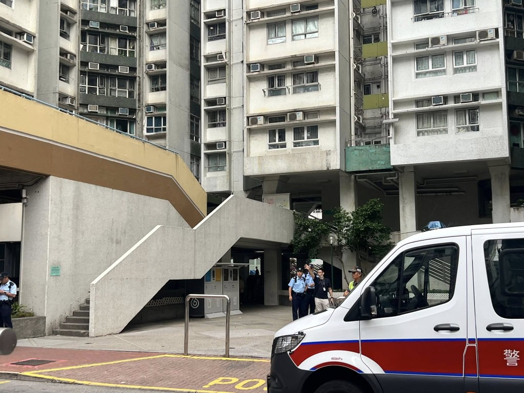 警方到場調查。網上圖片 警方到場調查。網上圖片