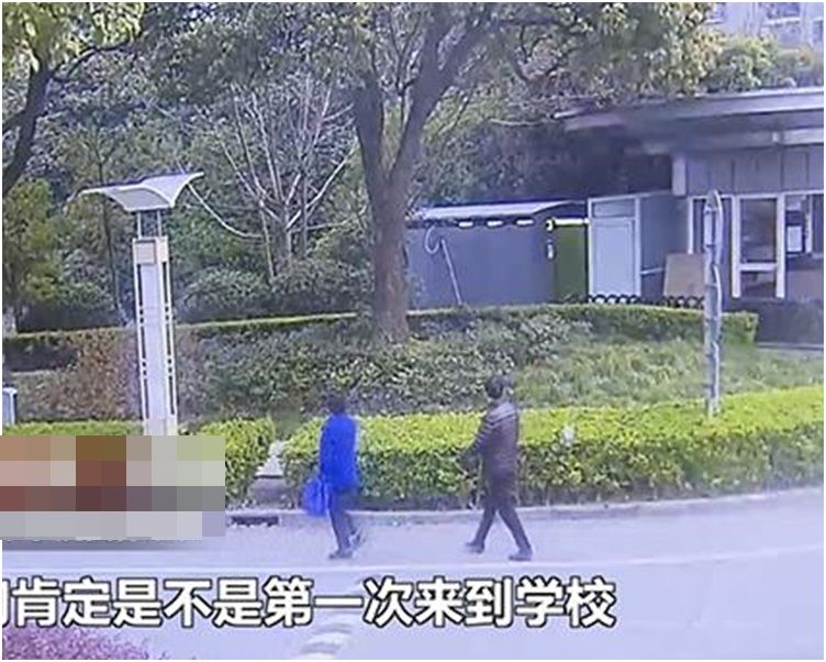 兩人的偷蛋過程被閉路電視拍下。網圖