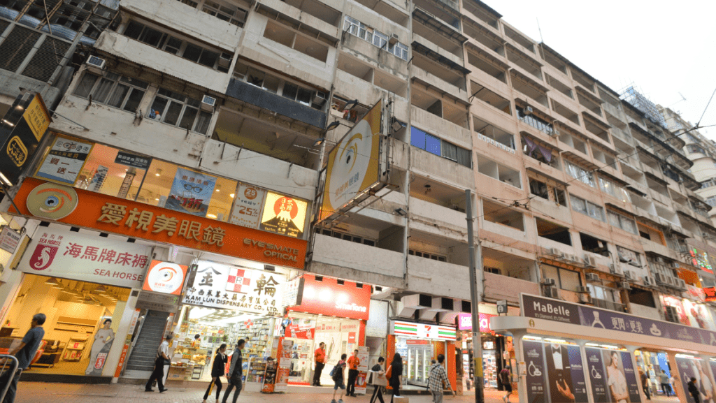 铜锣湾旧楼新强拍底价逾26亿