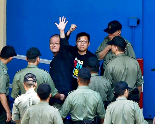 邵家臻定罪判囚8個月。