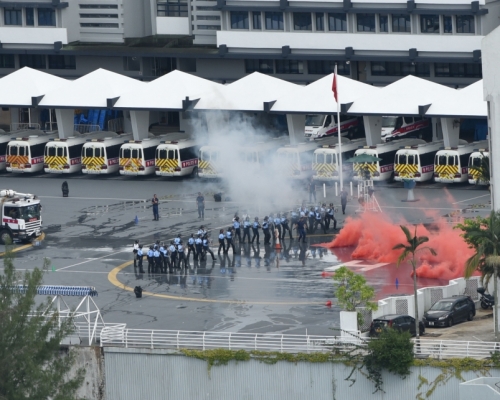 粉嶺機動部隊基地。資料圖片