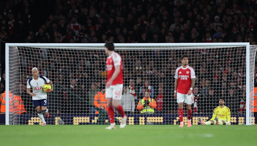 李察利臣轟金球。路透社