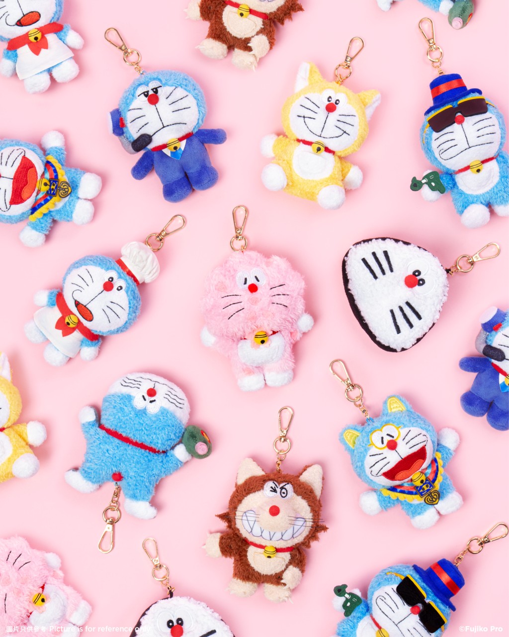 一系列毛絨鎖匙扣（圖片來源：AllRightsReserved）