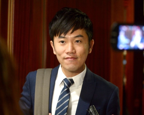 鄭松泰被建制派議員指,借議案仇警。資料圖片