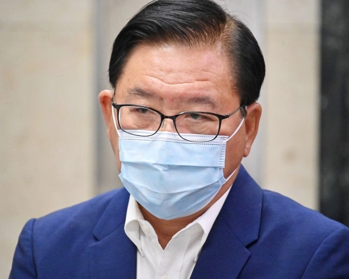 林健鋒指,贊成政府在此艱難時刻投資國泰航空。資料圖片