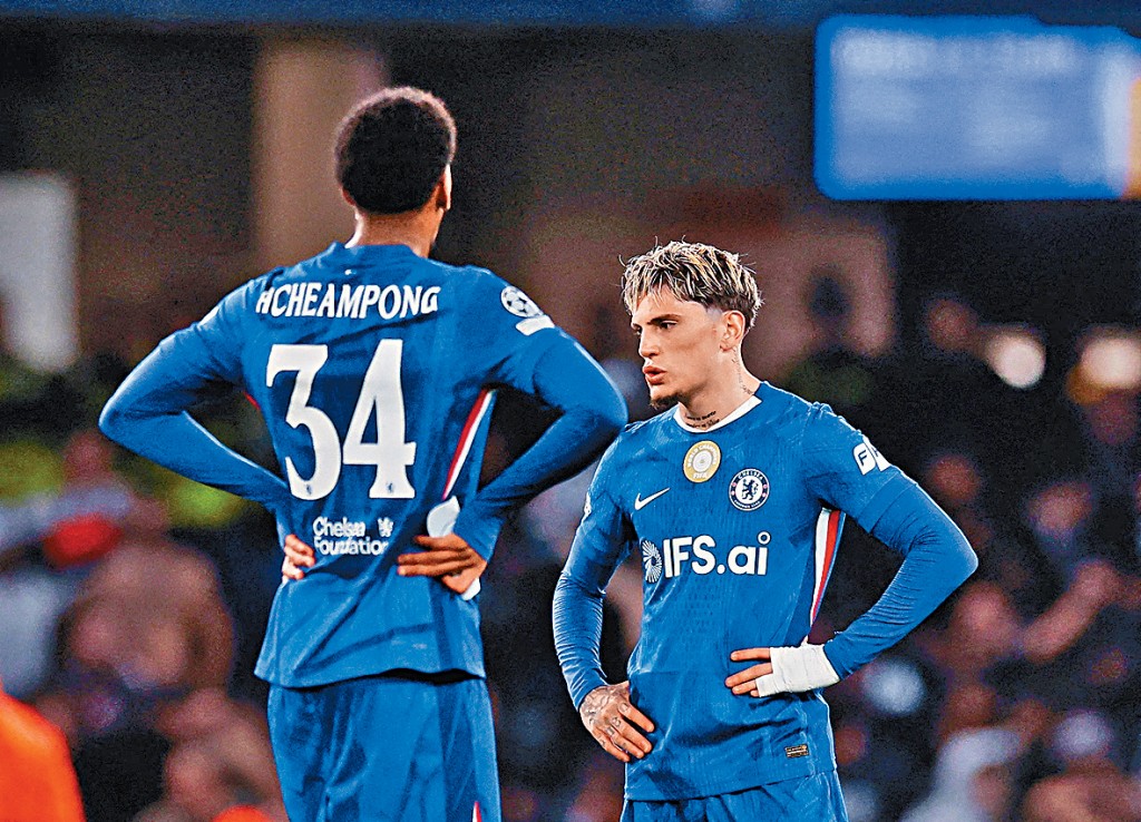 車路士慘遭PSG淘汰出局。