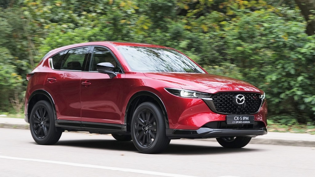 ●CX-5 2.5 Sports Edition版本配用2.5公升194ps馬力引擎，行車表現爽快。
