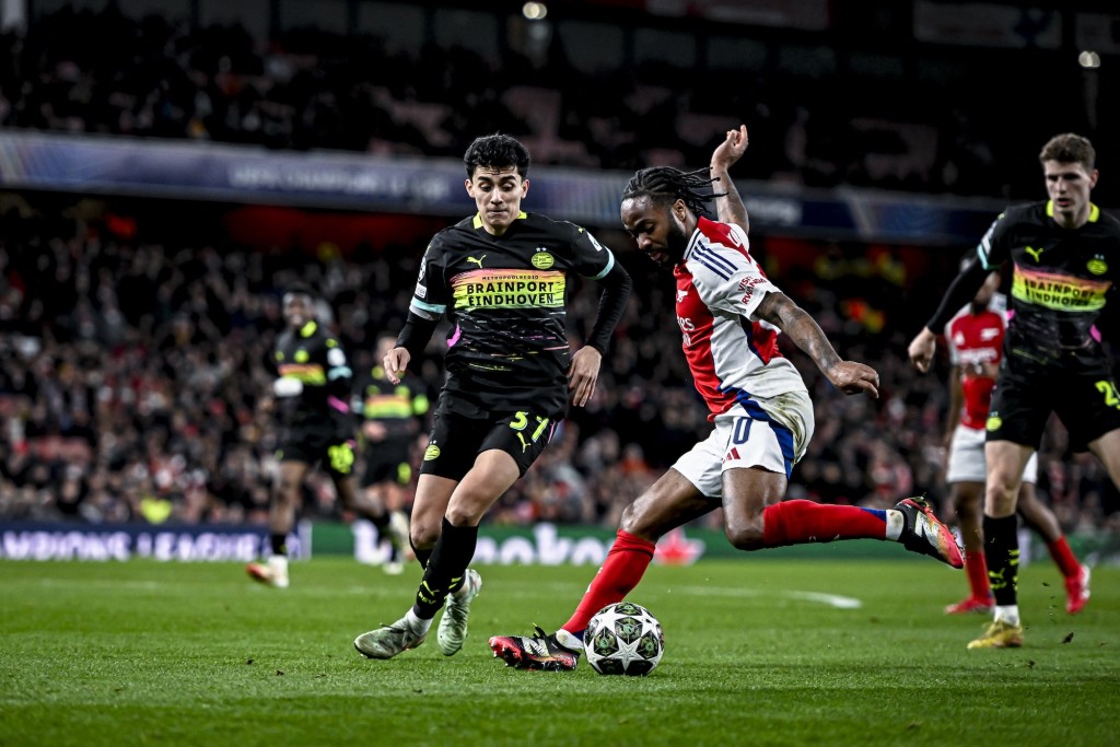 史達寧效力車路士期間，曾經外借阿仙奴。法新社