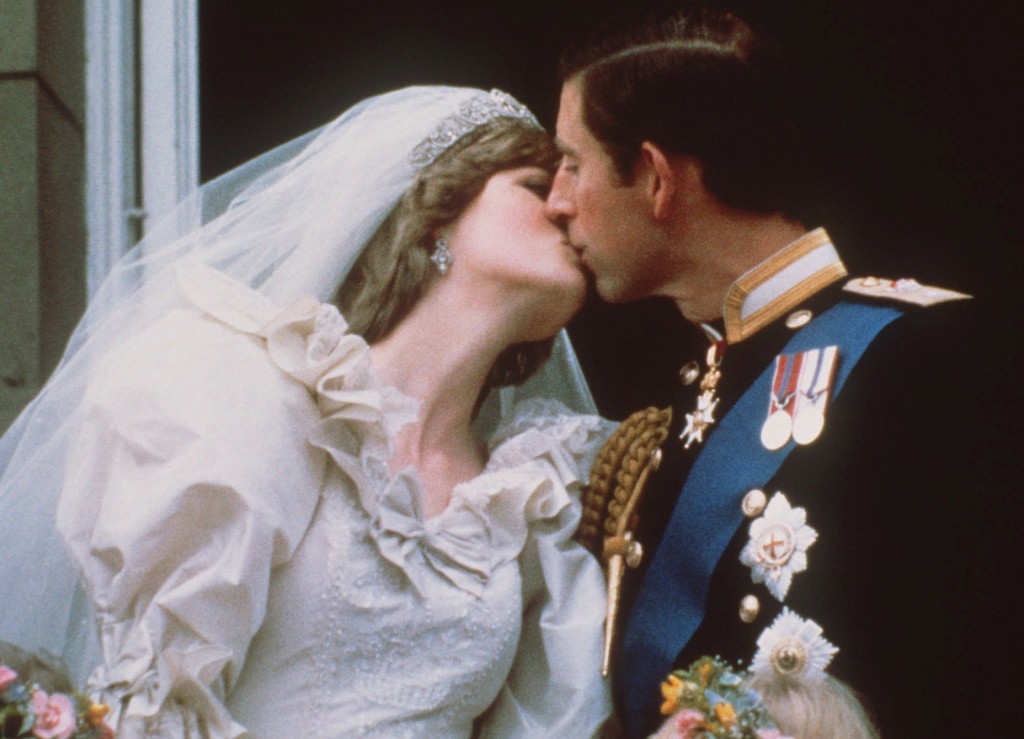 1981年7月29日，查理斯和戴安娜舉行世紀婚禮。 美聯社