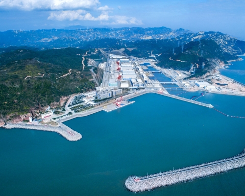 陽江核電站。 公司網站圖片