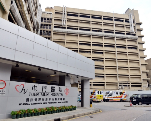 屯門醫院一名初步確診的六旬婦有新冠抗體,被判斷為不具傳染性。 資料圖片