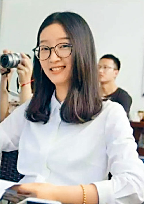中國留學生章瑩穎被殺害。