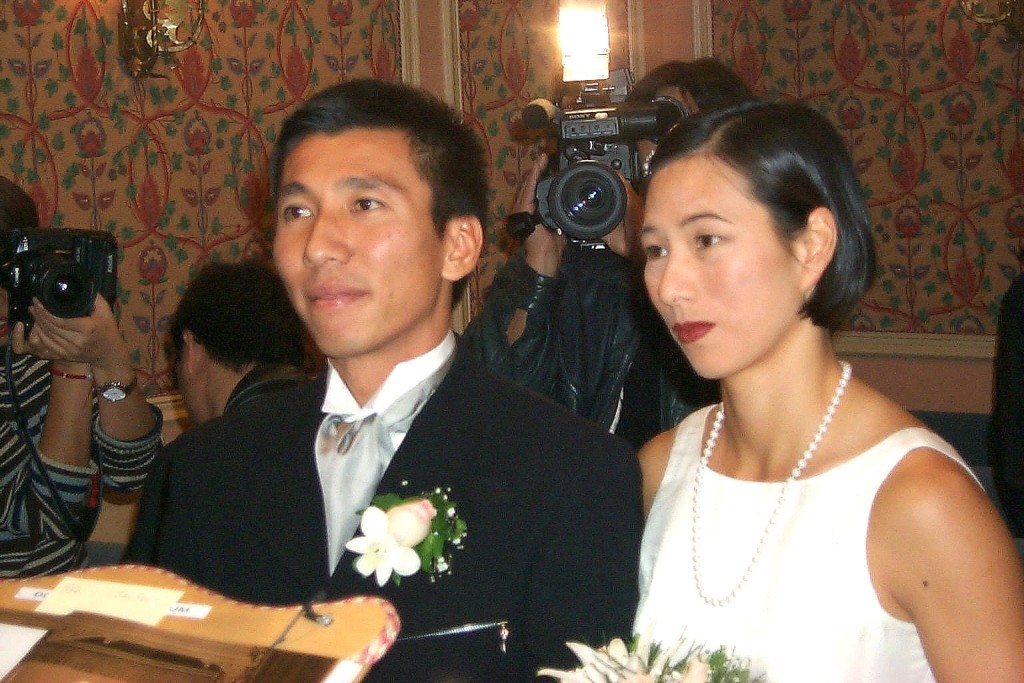 李麗珊和黃德森結婚。