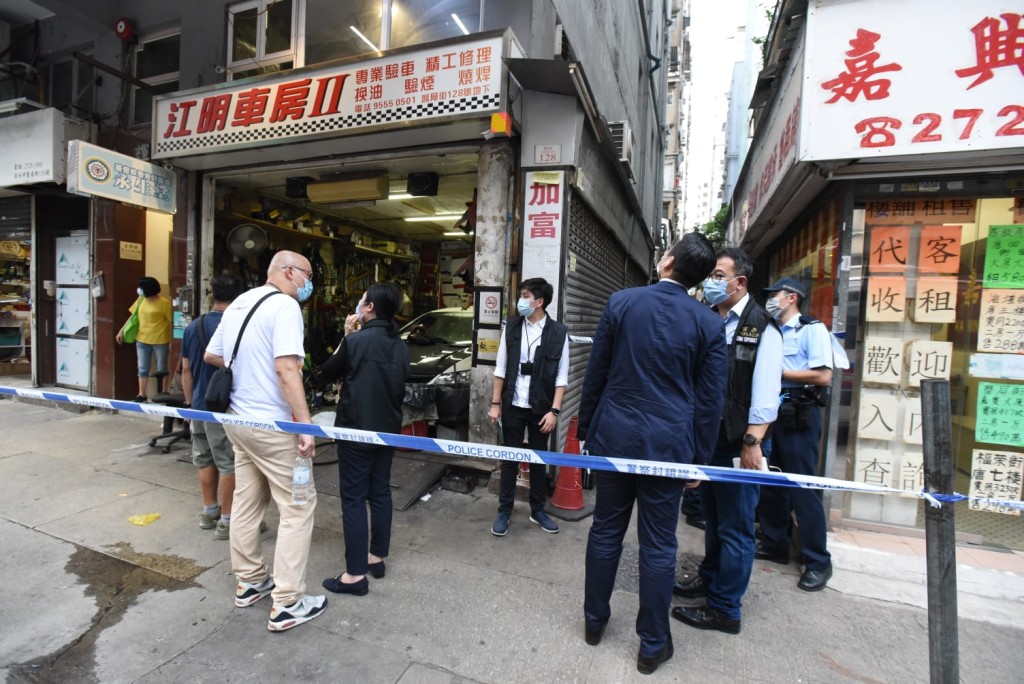 深水埗一劏房單位揭發謀殺案。資料圖片
