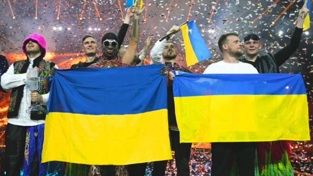 烏克蘭樂隊勝出今年歐洲歌唱大賽。Eurovision網頁