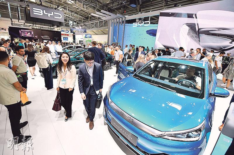 中國新能源汽車出口強勁。新華社
