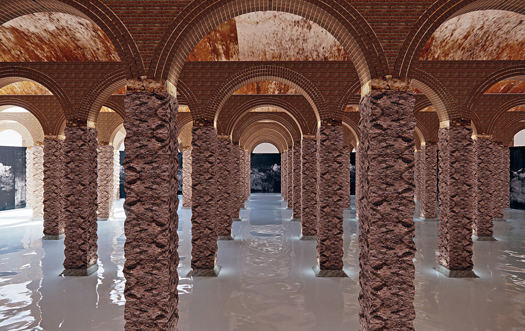 ■OOA為富古羅馬風格的主教山配水庫製作網上版3D動畫。
