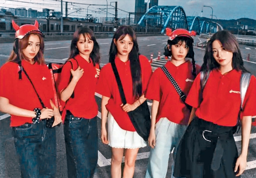 LE SSERAFIM屬韓日混血女團，她們來華宣傳亦受中日關係告急所影響。