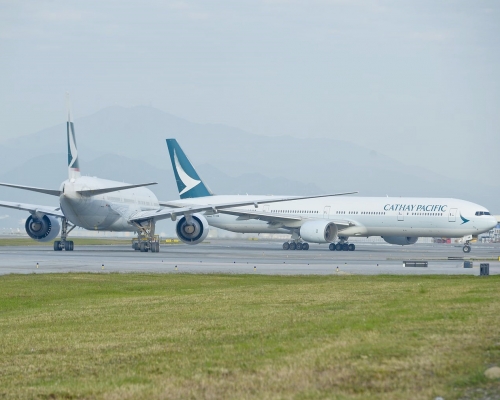 國泰航空指,在事件發生時已通告有關當局。資料圖片